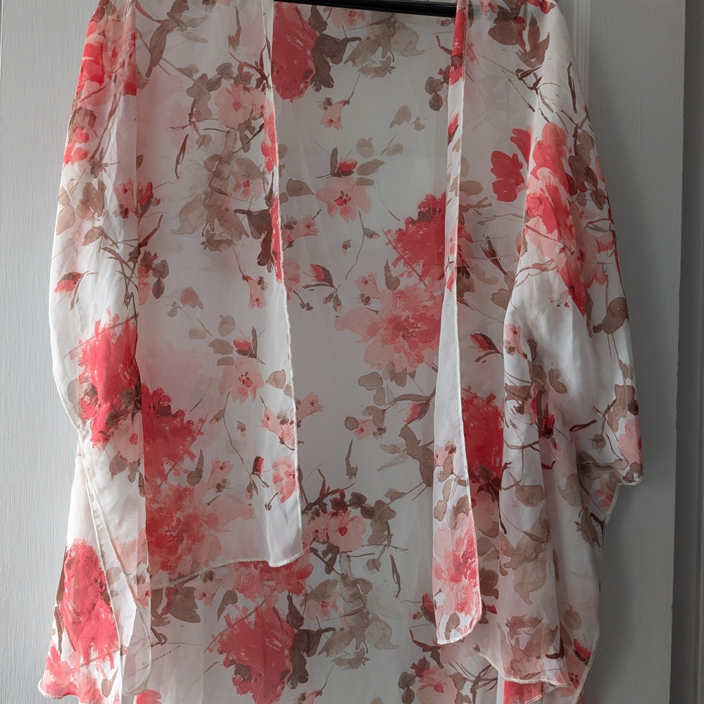 Floral Sheer Women's Top